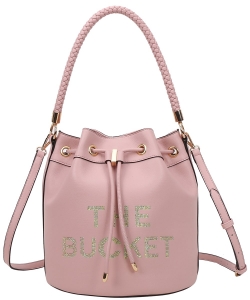 The Bucket Hobo Bag TB1-L9018 PINK